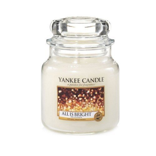 Yankee Candle All Is Bright lõhnaküünal 411 g цена и информация | Küünlad, küünlajalad | kaup24.ee