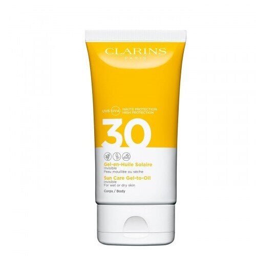 Clarins Sun Care SPF30 päikesekaitsegeel 150 ml цена и информация | Päikesekreemid | kaup24.ee