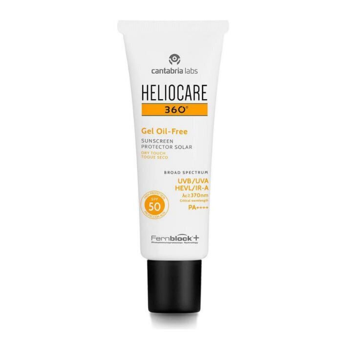 Heliocare 360 Oil-Free SPF50 päikesekaitse näole 50 ml hind ja info | Päikesekreemid | kaup24.ee