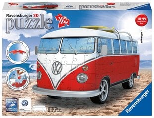 Ravensburger 3D pusle 162 tk Volkswagen buss цена и информация | Пазлы | kaup24.ee