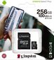 Kingston Canvas Select Plus UHS-I 256 GB hind ja info | Fotoaparaatide mälukaardid | kaup24.ee