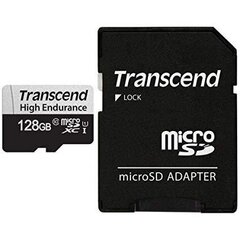 Карта памяти MICRO SDXC 128GB W/ADAP/C10 TS128GUSD350V TRANSCEND цена и информация | Карты памяти для телефонов | kaup24.ee