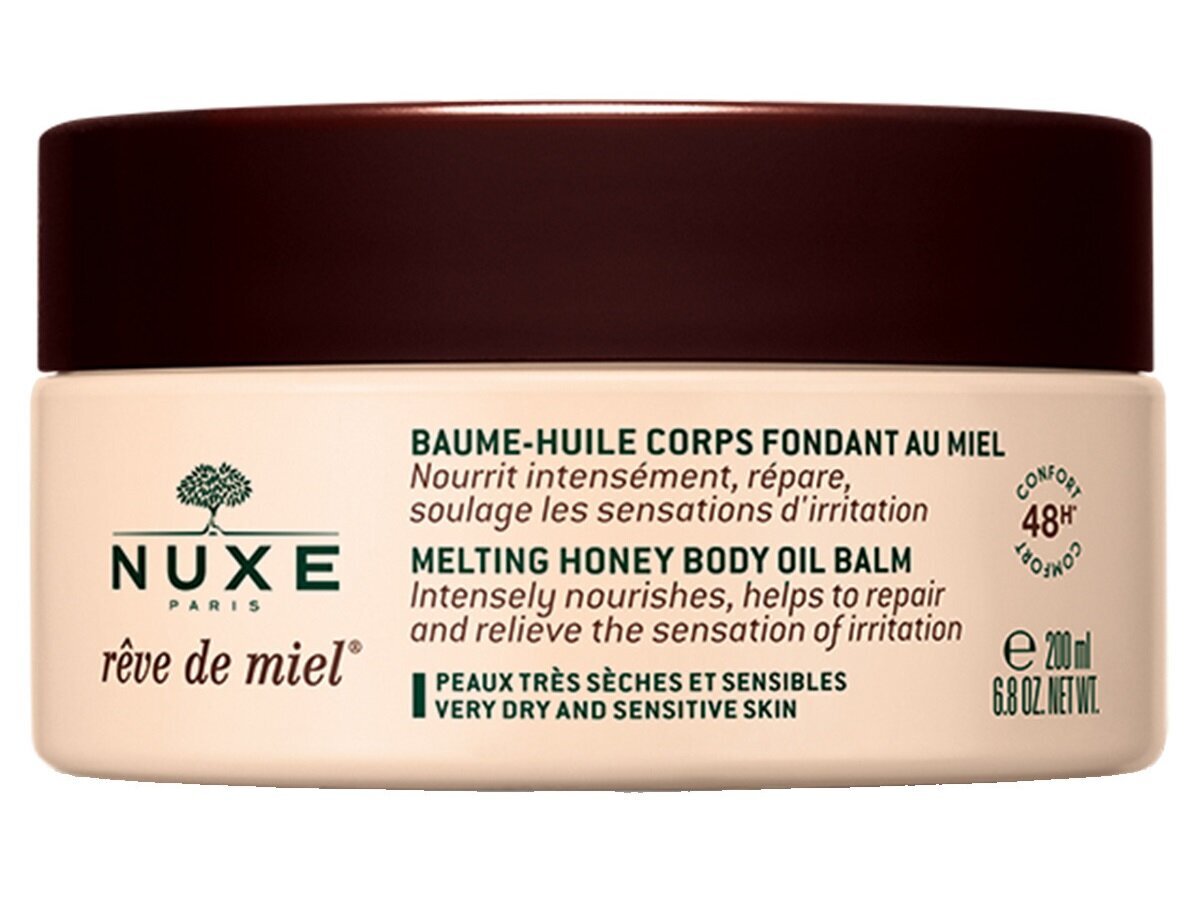 NUXE Reve de Miel Melting Honey Body Oil Balm kehakreem 200 ml цена и информация | Kehakreemid, kehaspreid | kaup24.ee