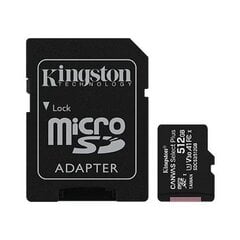 Kingston Technology Canvas Select Plus mälukaart 512 GB SDXC UHS-I Klass 10 hind ja info | Mobiiltelefonide mälukaardid | kaup24.ee