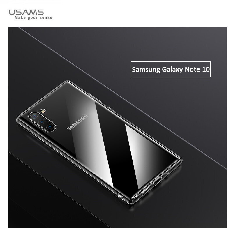 Ümbris USAMS    Samsung    Galaxy Note 10 Primary TPU Cover    Transparent цена и информация | Telefoni kaaned, ümbrised | kaup24.ee