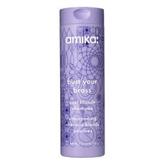 AMIKA Blonde Bust Your Brass šampoon blondidele juustele 60ml цена и информация | Шампуни | kaup24.ee