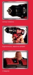 Akulöökrell Milwaukee M12 BPD-202C 12V / 2x2,0 Ah liitiumioon цена и информация | Шуруповерты, дрели | kaup24.ee