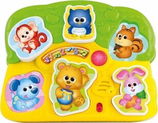 WinFun Loomapuzzle beebidele heli ja valgusega hind ja info | Imikute mänguasjad | kaup24.ee