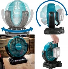 Akuventilaator Makita CF101DZ, 12V (ilma aku ja laadijata) цена и информация | Вентиляторы | kaup24.ee