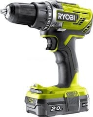 Akutrell-kruvikeeraja Ryobi R18DD3-120S / 18 V / 1 x 2,0 Ah hind ja info | Ryobi Sanitaartehnika, remont, küte | kaup24.ee