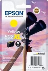 EPSON BINOCULARS SINGLEPACK YELLOW 502XL INK hind ja info | Tindiprinteri kassetid | kaup24.ee