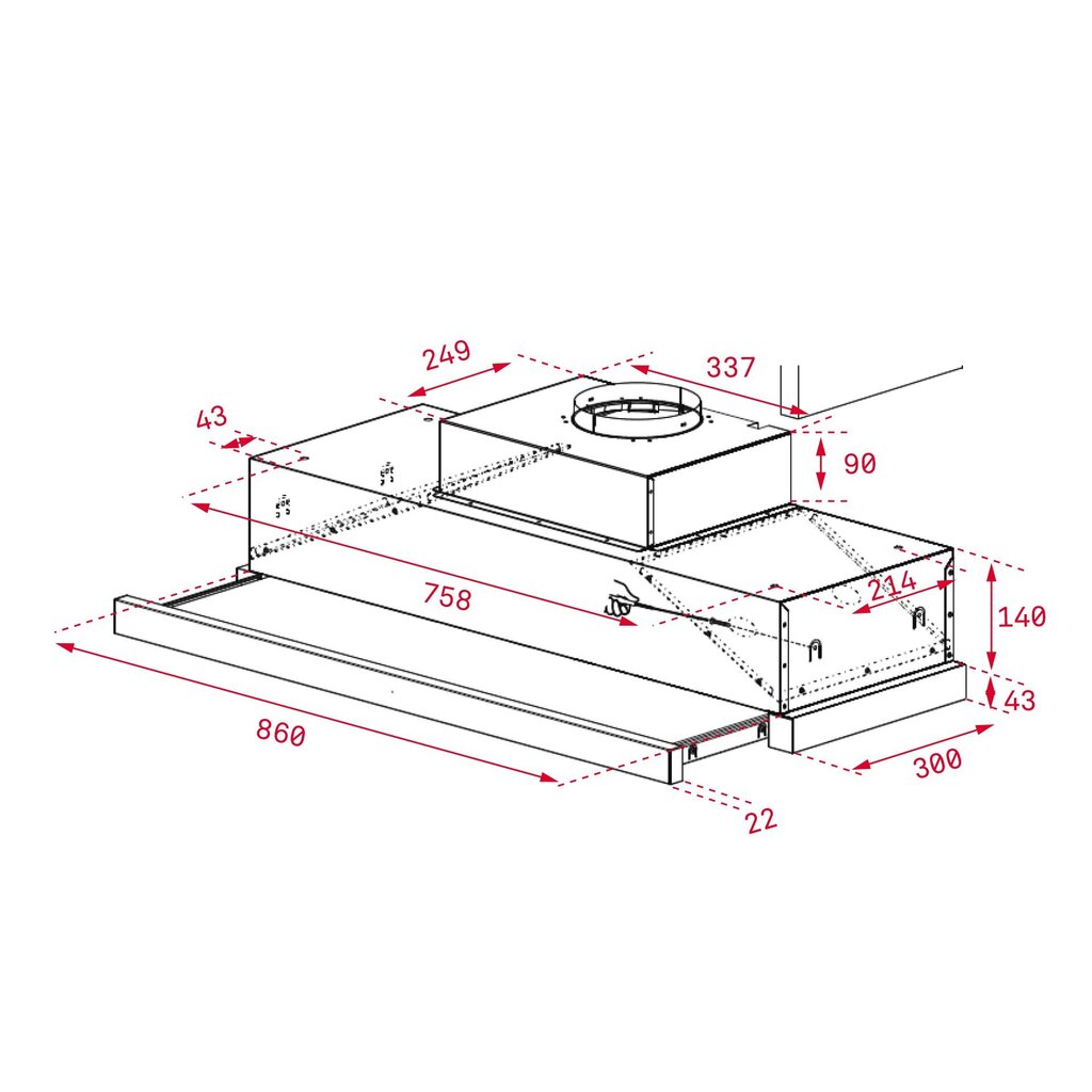 Teka 40436860 цена и информация | Õhupuhastid | kaup24.ee