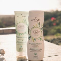 Attitude Super Leaves Nourishing & Strengthening -Укрепляющий кондиционер для сухих волос 240 ml цена и информация | Кондиционеры | kaup24.ee