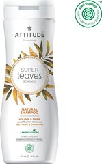 Attitude Super Leaves Volume & Shine -Шампунь для придания объема 473 ml цена и информация | Шампуни | kaup24.ee