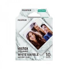 Fujifilm Instax Square 1x10 White Marble цена и информация | Аксессуары для фотоаппаратов | kaup24.ee