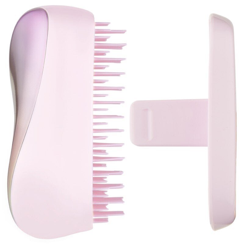 Tangle Teezer Compact Styler juuksehari 1, Pearlescent Matte Chrome hind ja info | Juukseharjad, kammid, juuksuri käärid | kaup24.ee