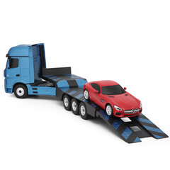 RASTAR грузовик с автомобилем 1:26 RC Mercedes-Benz Actros, 74940 цена и информация | Игрушки для мальчиков | kaup24.ee