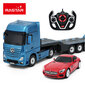 RASTAR veoauto autoga 1:26 RC Mercedes-Benz Actros, 74940 цена и информация | Poiste mänguasjad | kaup24.ee