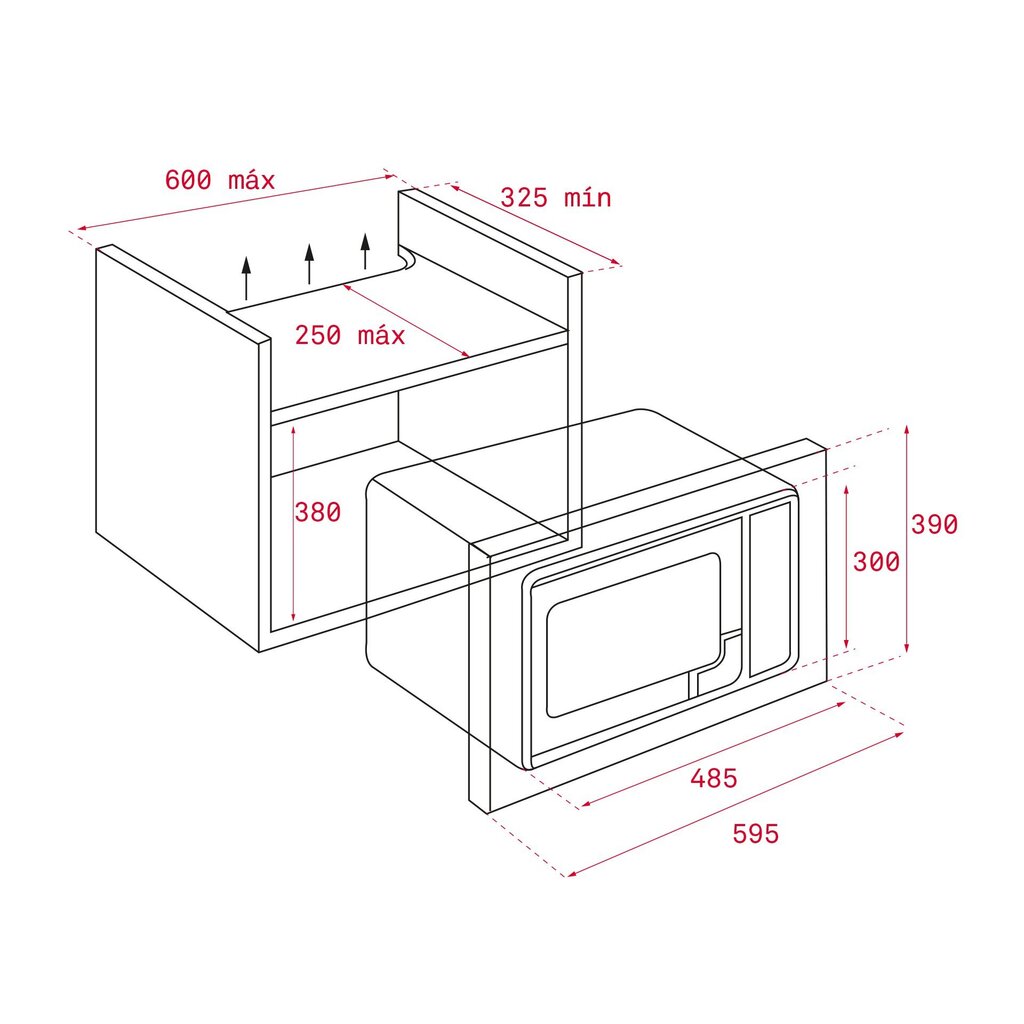 Teka ML 820 BIS цена и информация | Mikrolaineahjud | kaup24.ee