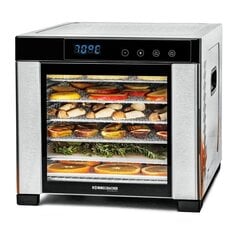 Rommelsbacher Dehydrator stainless steel black silver DA 900 (DA 900) цена и информация | Сушилки для фруктов | kaup24.ee