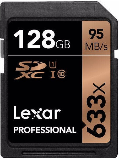 Lexar Professional 633x mälukaart 128 GB SDXC UHS-I Klass 10 hind ja info | Fotoaparaatide mälukaardid | kaup24.ee