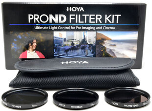 Hoya filtrikomplekt Pro ND8/64/1000 58mm hind ja info | Filtrid fotoaparaatidele | kaup24.ee