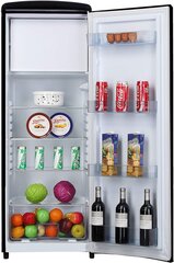 Холодильник Frigelux RF218RNA, 146 см, черный цена и информация | Холодильники | kaup24.ee