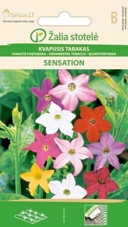 Tubakalill Sensation hind ja info | Lilleseemned | kaup24.ee