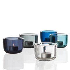 Подсвечник Iittala Valkea seablue, 60 мм цена и информация | Подсвечники, свечи | kaup24.ee