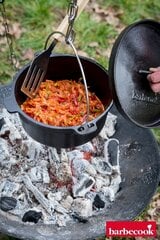 Чугунный котел с крышкой 9л, TM Barbecook цена и информация | Аксессуары для гриля и барбекю | kaup24.ee