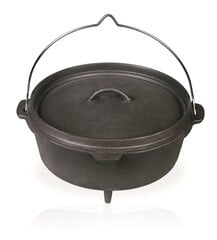 Kaanega malmpada Barbecook, 9L, Ø 32cm K21cm hind ja info | Grillitarvikud ja grillnõud | kaup24.ee