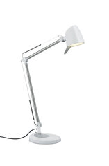 Настольная светодиодная лампа Rado, матовый белый цена и информация | Настольная лампа | kaup24.ee