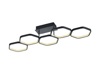 Led laevalgusti Vigo, 5-osaline, matt must 920022198 hind ja info | Laelambid | kaup24.ee