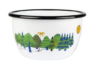 Эмалированная миска Muurla Muumi, Moominvalley, 6 дл цена и информация | Посуда, тарелки, обеденные сервизы | kaup24.ee