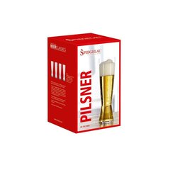 Spiegelau Beer Classic Pilsner бокал для пива, 4 шт. цена и информация | Стаканы, фужеры, кувшины | kaup24.ee