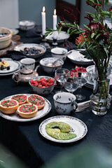 Тарелка Rörstrand Ostindia Svart, 27 см цена и информация | Посуда, тарелки, обеденные сервизы | kaup24.ee