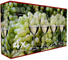 Riedel Vinum veiniklaas Riesling, 4 tk цена и информация | Стаканы, фужеры, кувшины | kaup24.ee