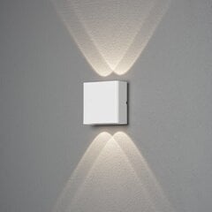 Konstsmide Seinavalgusti Chieri, valge, 2x2W LED hind ja info | Aia- ja õuevalgustid | kaup24.ee