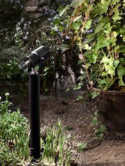 Garden24 точечный светильник 6W черный IP44 цена и информация | Уличное освещение | kaup24.ee