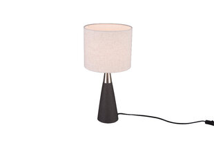 Настольная лампа Memphis 1xE27 40 см коричнево-белый цена и информация | Настольная лампа | kaup24.ee