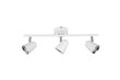 Toulouse LED kohtvalgusti 3-os. valge sis 3x3,5 W 400 lm hind ja info | Laelambid | kaup24.ee