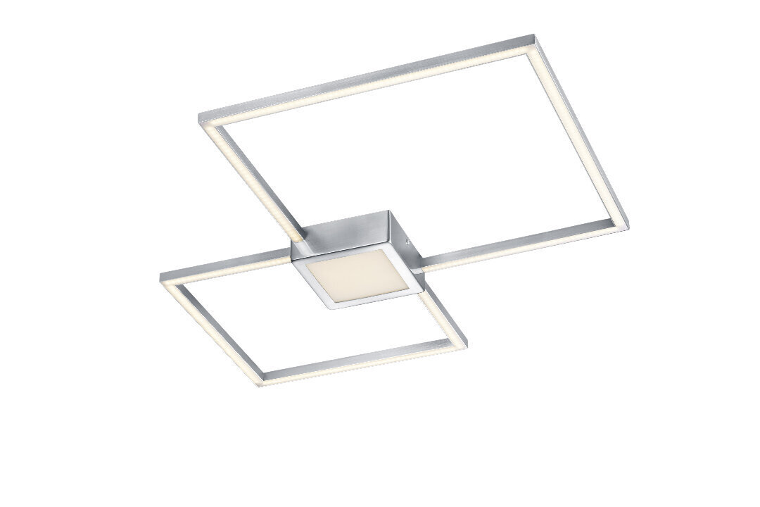 Hydra LED laevalgusti 65x65 cm nikkelmatt valge sis 28W-2600Lm hind ja info | Laelambid | kaup24.ee