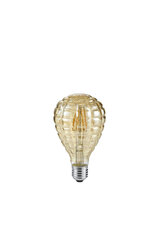 Valgusallikas Cristal ümar LED filament 903 E27 4W 320lm 2700K tume hind ja info | Lambipirnid, lambid | kaup24.ee