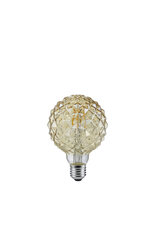 Valgusallikas Globe Cristal LED filament 904 E27 4W 320lm 2700K tume цена и информация | Лампочки | kaup24.ee
