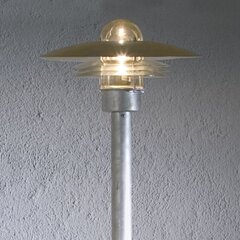Светильник для столба Konstsmide Modena, цинк цена и информация | Уличное освещение | kaup24.ee