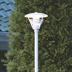 Столбовой светильник (уличный светильник) Konstsmide Gemini, белый цена и информация | Уличное освещение | kaup24.ee