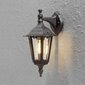 Konstsmide Allapoole kupliga õuevalgusti seinale Firenze, must hind ja info | Aia- ja õuevalgustid | kaup24.ee