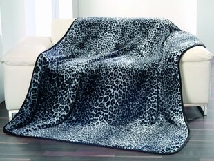 Текстильной компании плед/одеяло Cashmere снежный леопард, серое, 150 x 200 см цена и информация | Покрывала, пледы | kaup24.ee