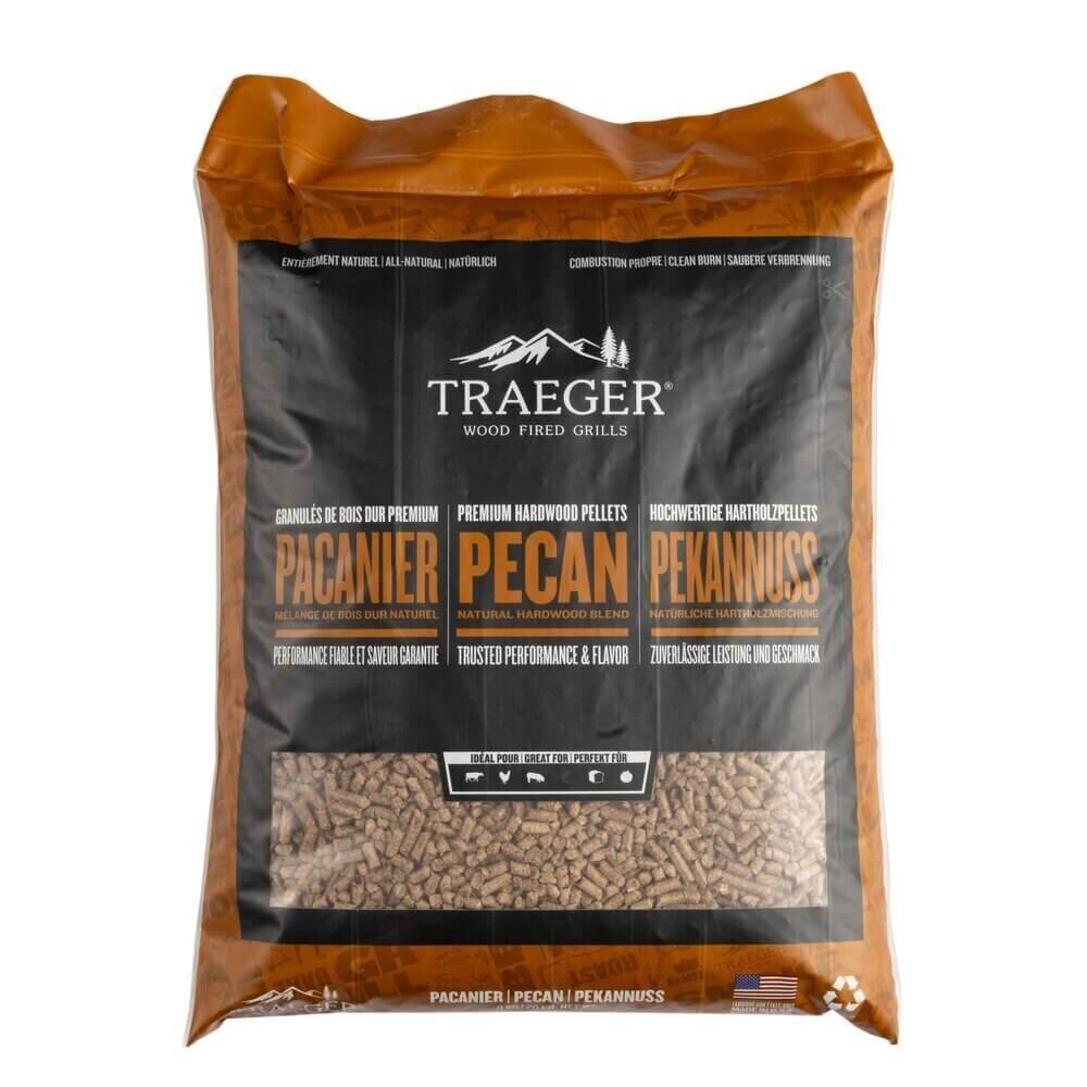 Puidugraanulid TRAEGER, Pekaanipähkel (Pecan), 9 kg hind ja info | Suitsuahjud, tarvikud | kaup24.ee