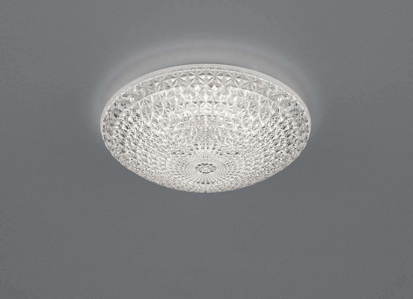 LED-plafoon Kuma, 28 cm, läbipaistev цена и информация | Laelambid | kaup24.ee
